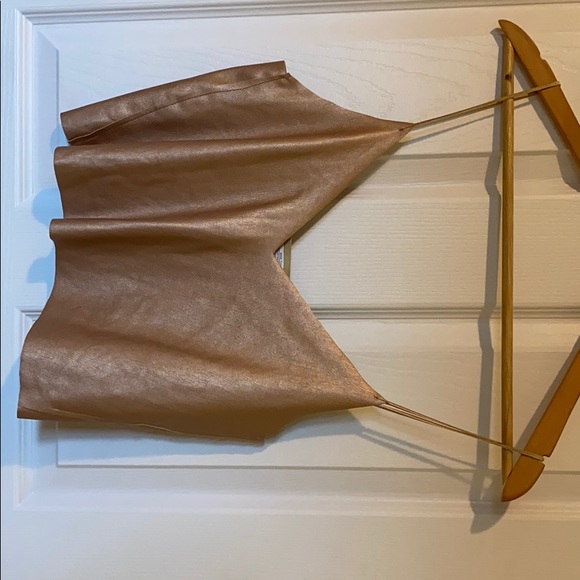 Zara Faux Hide Crop Tank - Picture 2 of 2